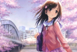 动漫妹子壁纸,梦幻视觉盛宴，邂逅青春魅力